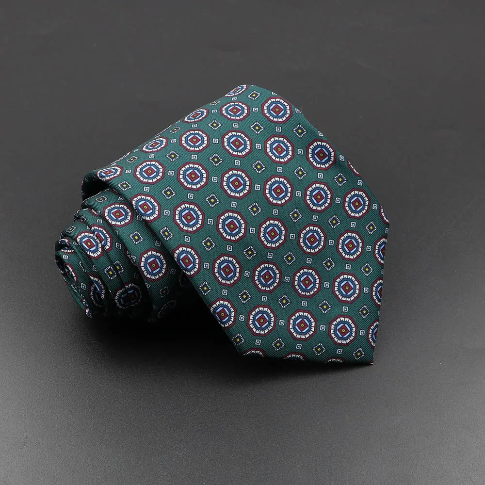Silk Necktie — Soft Novelty Tie in Bold Patterns & Colors