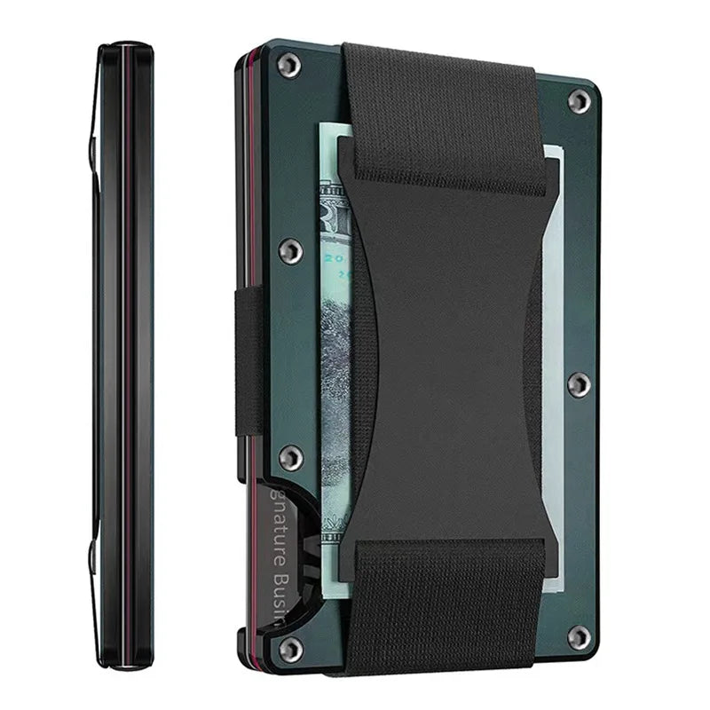 Forged Carbon Fiber Slim Wallet — Minimalist Card Holder & Organizer for Men