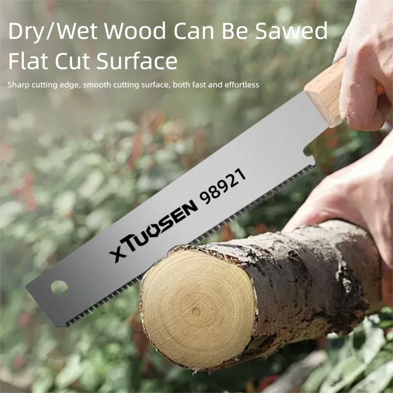 6-Inch Flexible Flush-Cut Hand Saw — Fine Tooth Woodworking Saw