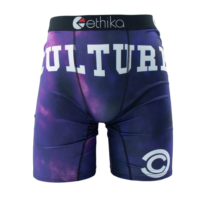 ETHIKA 1 Pieza Calzoncillos Bóxer Hombre Malla Transpirable Entrepierna Bóxers Hombre Tallas Grandes S-3XL Bañador Hombre Bóxers Hombre