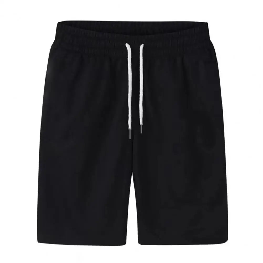 Men's Elastic Waist Cargo Shorts – Lightweight Summer Shorts with Pockets