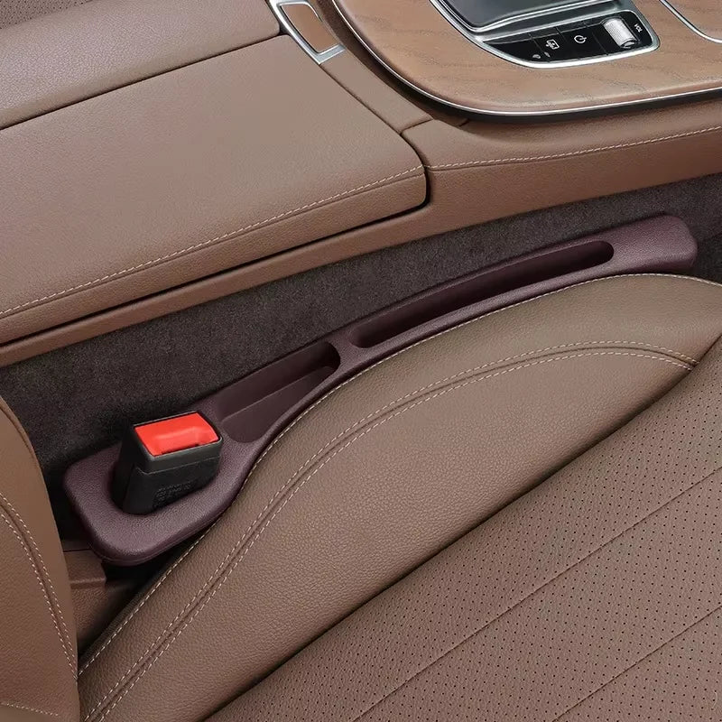 Tapón y caja de almacenamiento para el espacio del asiento de coche | Organizador de ranuras de asiento anticaída