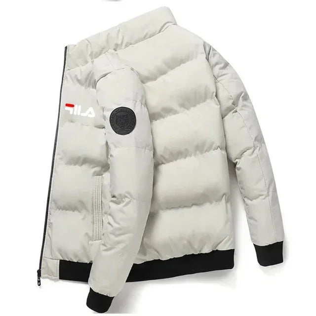 Men's Padded Zip-Up Jacket