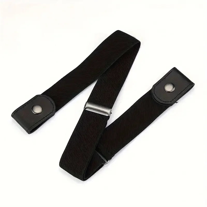 Traceless Invisible Elastic Belt – No-Show Waistband for Jeans & Pants | Unisex