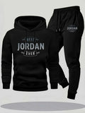 Fleece Hoodie & Drawstring Jogger Set