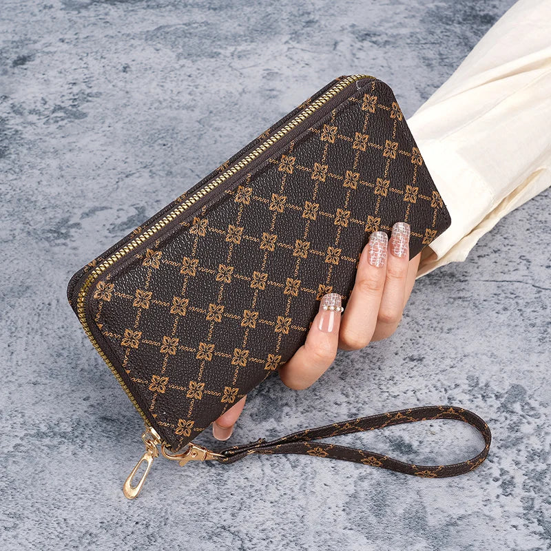 Cartera Larga Multifuncional para Mujer | Monedero con Tarjetero de Gran Capacidad 4 Colores