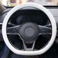 Non-Slip Silicone Steering Wheel Cover – Universal 38cm, Breathable & Elastic