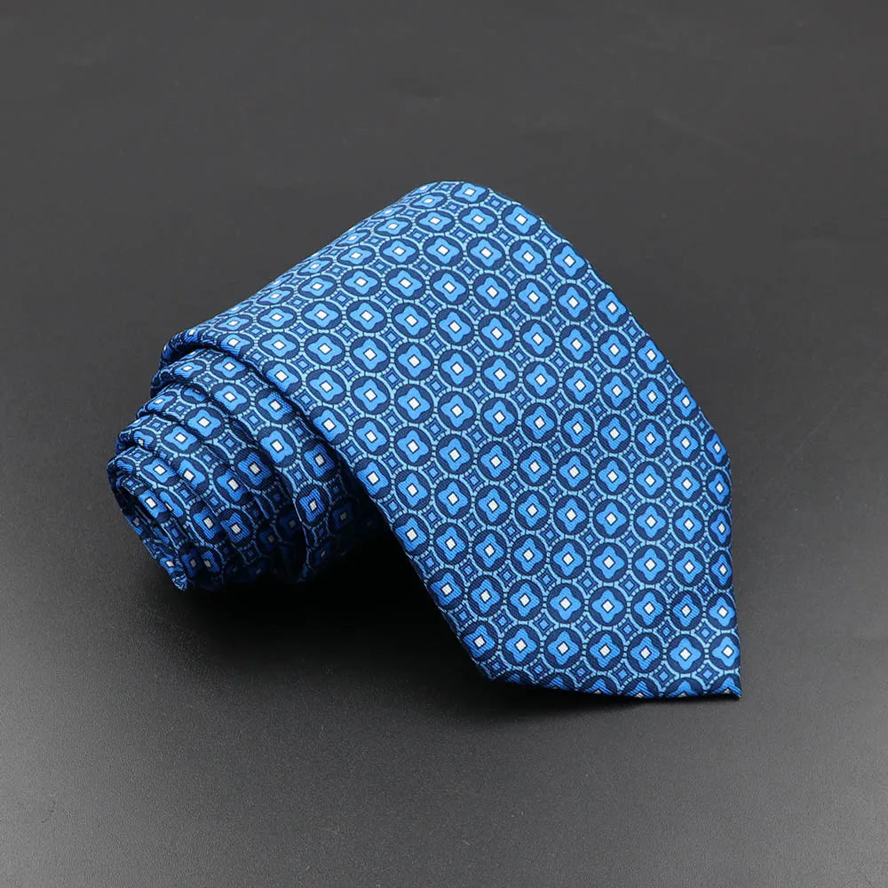 Silk Necktie — Soft Novelty Tie in Bold Patterns & Colors