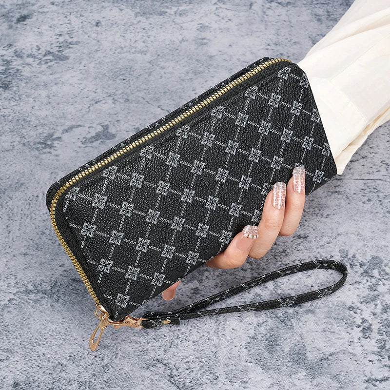 Cartera Larga Multifuncional para Mujer | Monedero con Tarjetero de Gran Capacidad 4 Colores