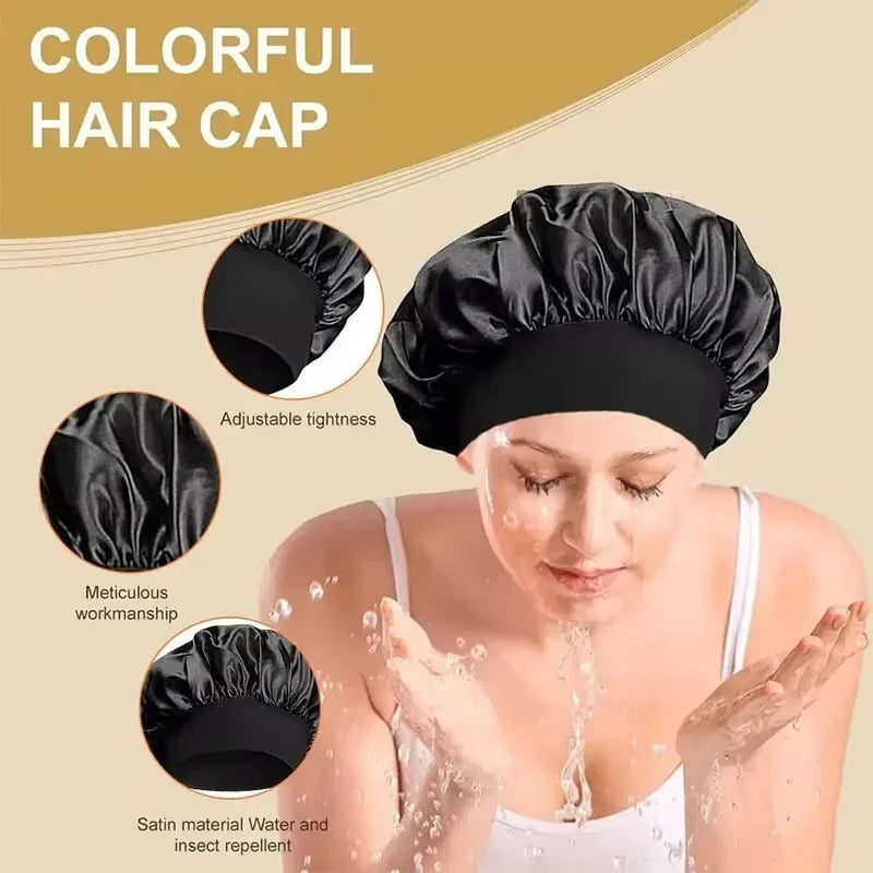 Satin Silk Sleep Bonnet for Hair Protection