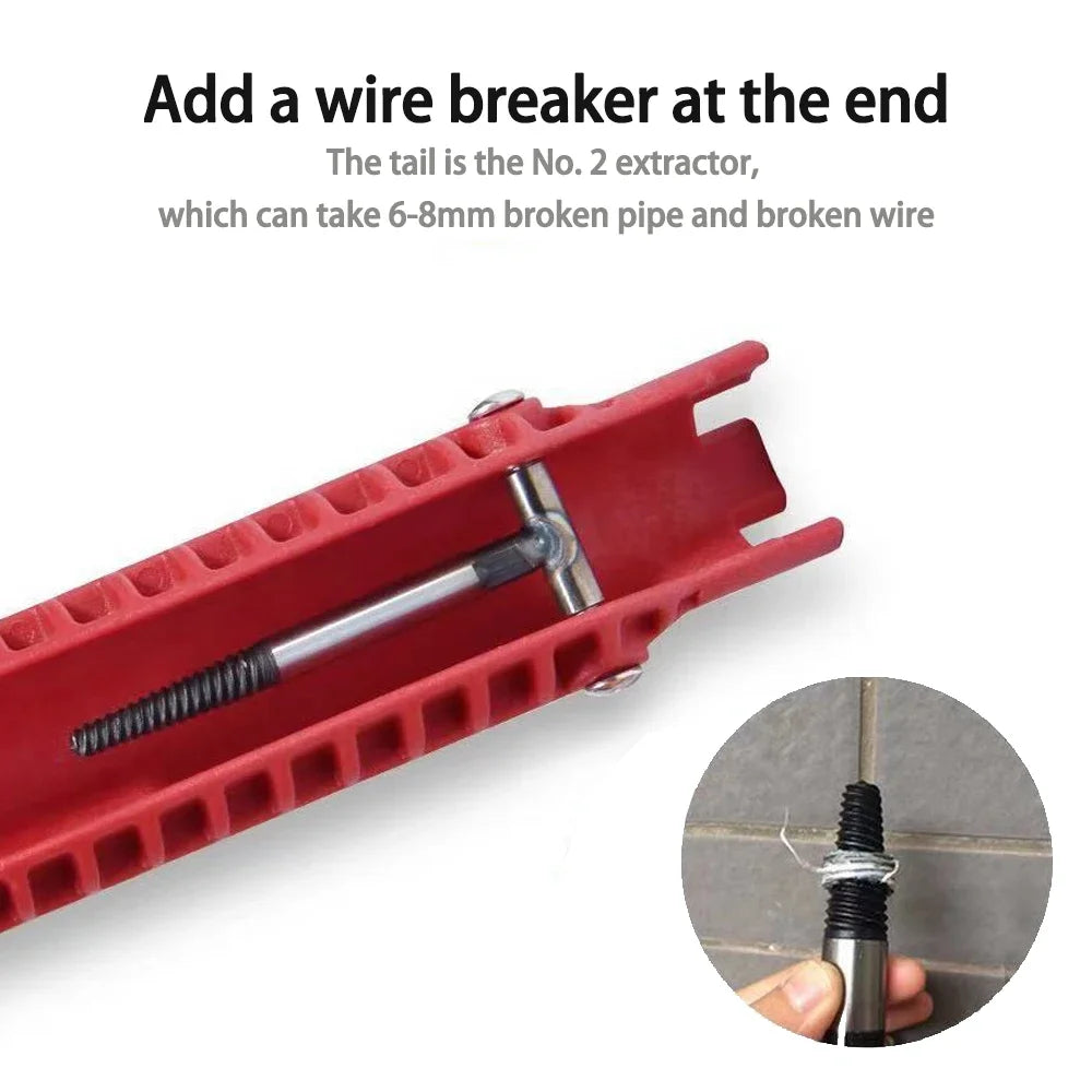 Faucet & Sink Wrench Set — Multi-Function Plumbing Installer Tool
