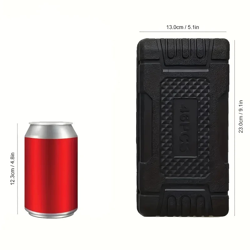 Juego de vasos de acero CR-V de 46 piezas – Llave de carraca, barra de extensión y bolsa de almacenamiento para reparación de automóviles y el hogar