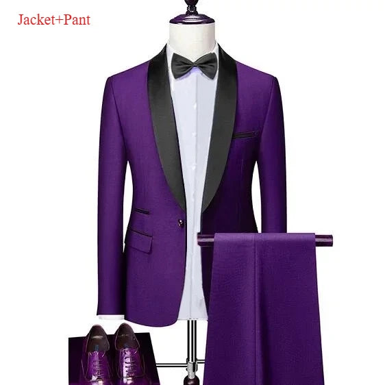 Men's Slim Fit Suit Set | The Daily Drop