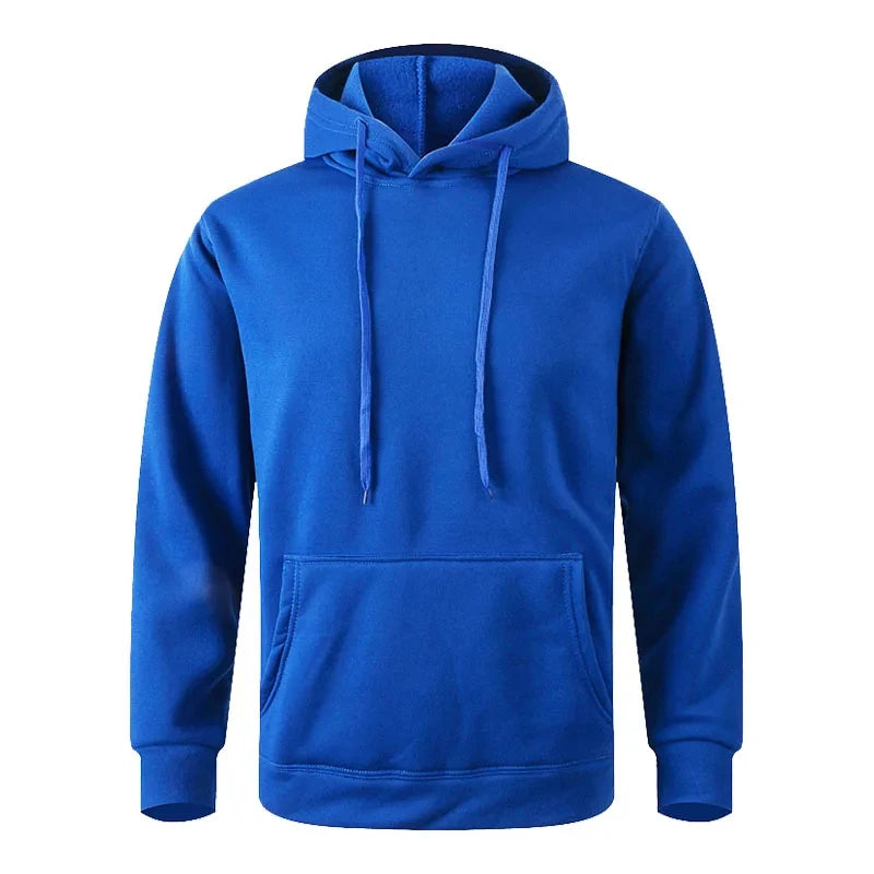 Unisex Minimalist Pullover Hoodie – Casual Fleece Sweatshirt for Men & Women