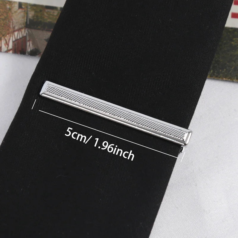 Unisex Metal Tie Bar Clip | The Daily Drop