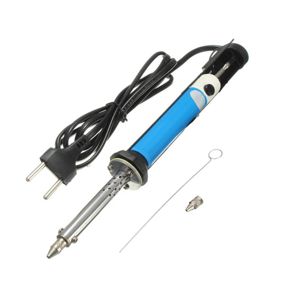 Electric Solder Sucker Pen — 30W Vacuum Desoldering Pump, US & EU Plug